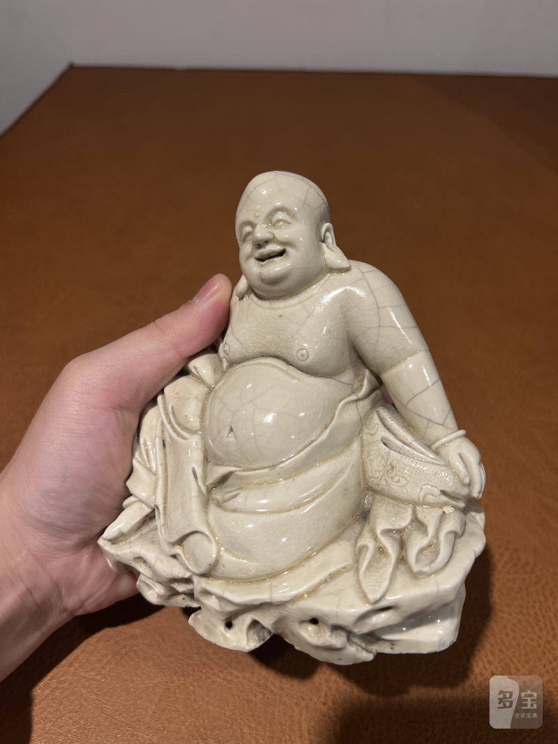 十七世纪 德化弥勒佛坐像 - 图5
